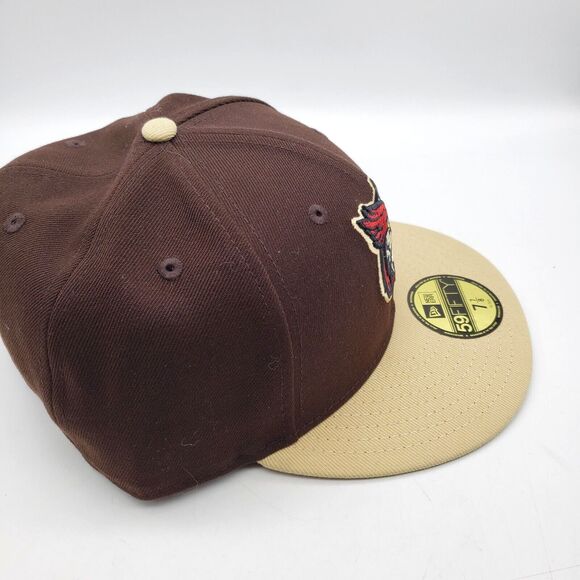 CLINK ROOM Cardinal Direction Hat 59 Fifty Fitted 7 7/8 Brown Red NEW - Picture 5 of 8